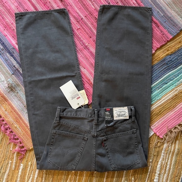 Levi’s Wellthread High Loose Jeans - Silver Bloom - Picture 13 of 16